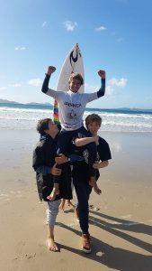 Ganadores Circuito Nacional Junior de Surf Playa Patos 