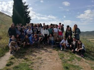 alumnado de 1º ESO del Deutsche Schule visita ruinas romanas