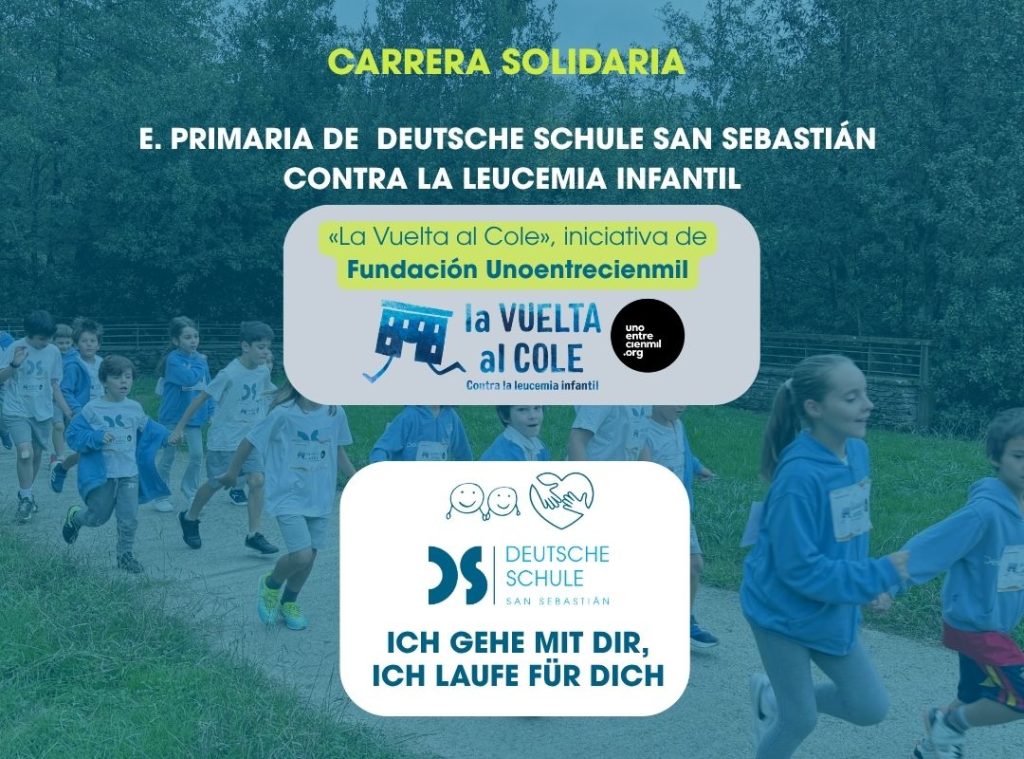 Deutsche Schule San Sebastián organiza una carrera solidaria contra la leucemia infantil